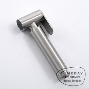 PINEBAY 2024 регулируемый поток воды AISI <span class=keywords><strong>304</strong></span> ручной душ Мусульманские биде для ванной комнаты спрей унитаз Shattaf биде опрыскиватель - Product Image 2