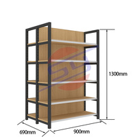 Étagères de magasin modernes, étagères de supermarché, présentoirs de magasin de détail, étagères métalliques et présentoirs en forme d'arche