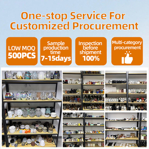 UOBOBO Porte-allumettes et attaquant côtelés en faïence française antique en céramique vintage - Product Image 6