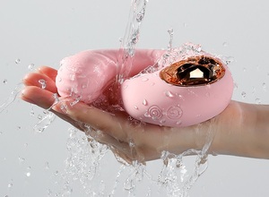 Masajeador para adultos con diseño de delfines al por mayor-Vibrador de estimulación dual para mujeres, OEM/ODM disponible (MOQ 100PCS) - Product Image 4