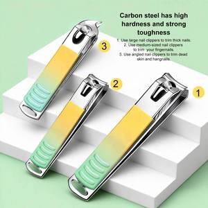 Ensemble de manucure et pédicure en acier inoxydable 18 pièces, coupe-ongles, pince à cuticules, ciseaux, kit d'outils de soin des ongles personnels pour la maison et le salon - Product Image 6