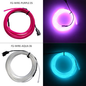 Cable EL de <span class=keywords><strong>2.3</strong></span> mm, 10 Colores, 3 m, Cable EL Flexible con Inversor de Batería - Product Image 6