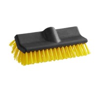 Brosse de nettoyage écologique à double niveau pour sols et terrasses, en nylon robuste, pour intérieur et extérieur, fournie par l'usine