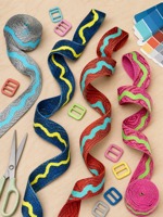 Sangles en jacquard multicolores réfléchissantes en nylon/polyester avec logo personnalisé pour laisses de chien, laisses pour animaux de compagnie, équipement de sécurité extérieur