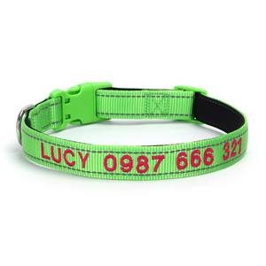 Kingtale-<span class=keywords><strong>Collar</strong></span> de servicio para perros, diseño de hebilla codificada en tamaños de 1 a 2, para prevenir accidentes, advierte a otros de su perro por adelantado - Product Image 1
