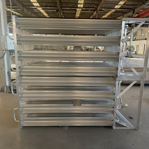 מאייד קריוגני נייד מפלדת אל-חלד 200Nm3/H לחמצן נוזלי, חנקן, ארגון, מימן, CO2, גז, אוויר, קיטור סביבתי - Product Image 1