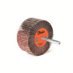 Disco Abrasivo de Tela con Vástago de 40x10 mm, Grano 60, para Pulir Metal - Product Image 2
