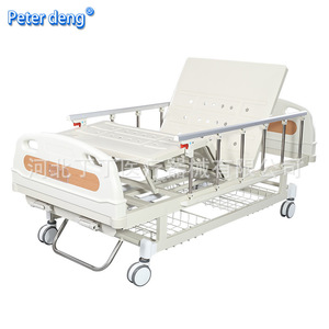 Cama Hospitalaria Manual Peter Deng de Doble Función con Freno de Control Centralizado para Pacientes y Cuidado de Ancianos - Product Image 4