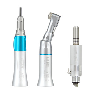 Pieza de mano dental Mesen de baja velocidad, recta y angular, para pulido y desbaste de metal, eléctrica, plateada - Product Image 1