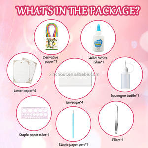 Beginner's <strong>Quilling</strong> <strong>Kit</strong> for Kids and Adults DIY Craft <strong>Kit</strong> for Kids and Adults Paper <strong>Quilling</strong> <strong>Kit</strong> for Beginners with Tools - Product Image 2