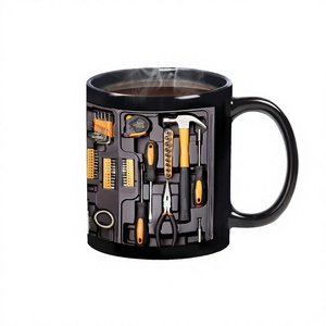 Mug Tendance Créatif au Design Moderne avec Poignée, Tasse à Café en Céramique Haut de Gamme 3D Grande Capacité 350ml, Compatible Micro-ondes et Lave-vaisselle - Product Image 2