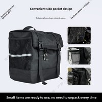 Sac latéral rétro pour Honda Rebel CM1100, sac imperméable pour casque intégral, sac de selle pliable pour support de dossier, modification