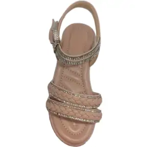 Giày dép bằng phẳng Wo Sandal Femme thiết kế mới nhất En cuir S mùa hè chống trơn trượt logo EVA phòng ngủ Dép chống trượt dép