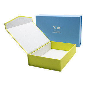 Environmentally Friendly Art Paper Gift <b>Box</b> Recyclable Clamshell <b>Book</b> Shape with Matt Lamination Magnetic Closure for Face Cream - Product Image 1