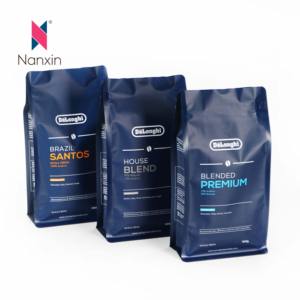 Bolsas de <span class=keywords><strong>café</strong></span> personalizadas con asa, bolsa flexible laminada con fuelle lateral, bolsas para embalaje de palitos de <span class=keywords><strong>café</strong></span> instantáneo - Product Image 2