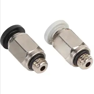 Pneumatic parts M5 M6 M4 thread mini fittings air hose quick connector pneumatic fittings