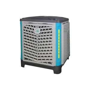 Industrial Air Cooling Fan Outdoor Wall-mounted Side Out Of The Wind Axial Frequency Conversion Evaporative Air Coole
