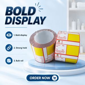 Étiquettes vierges pour cuisine, étiquettes personnalisées imprimées sur papier couché, rouleaux d'autocollants pour bouteilles, étiquettes pour boîtes - Product Image 2