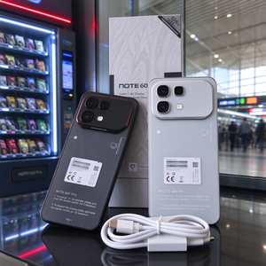 Smartphones Global Note60pro 5G asequibles, completamente nuevos y sin abrir. Teléfonos móviles para aprendizaje, totalmente desbloqueados con reconocimiento facial. - Product Image 1