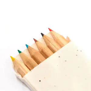 Ensemble de crayons de couleur avec graines, gadgets écologiques - Product Image 3