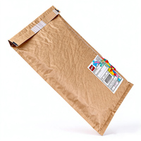 Sobre de papel Kraft biodegradable impreso personalizado, bolsa de archivo de documentos con logotipo