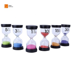 Đồng Hồ Cát Nhựa Có Nắp ABS Màu Đen Phổ Biến Đồng Hồ Cát Hẹn Giờ <span class=keywords><strong>30</strong></span> Giây 1/2/3/5/10/15/<span class=keywords><strong>30</strong></span> PHÚT - Product Image 6