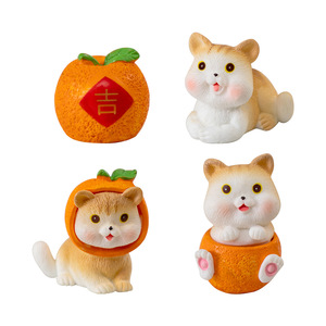 Meilleures ventes : Chunjun Landscape New Year Cute Big Kedah Orange Blind Box Accessoires pour voiture et bureau - Product Image 1
