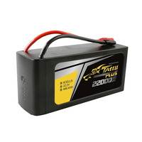 Batterie Lipo Tattu Plus 6S 22000mAh 25C 22.2V avec prise XT150 AS150 Haute Capacité pour Grand Modèle RC Drone Agricole