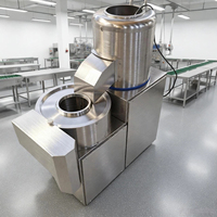 Automatische aardappel schil- en snijmachine, commerciële friet snijmachine, roestvrijstalen zoete aardappel en taro snijmachine