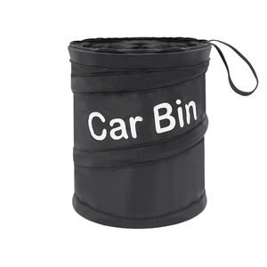 Sac de rangement suspendu pour siège de voiture et poubelle, tissu Oxford 260D noir, capacité 4L, rangement pour bouteille d'eau - Product Image 6