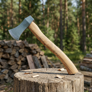 Hache de survie tactique industrielle en acier à haute teneur en carbone, durable, pour l'extérieur, outil multifonctionnel personnalisé pour le camping, vente en gros - Product Image 2