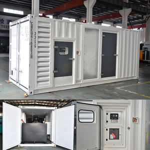 Grupo electrógeno diésel OEM 1250kVA alimentado por Mitsubishi con <span class=keywords><strong>ventilador</strong></span> controlador de alternador y tanque - Product Image 6