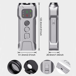 पोर्टेबल डबल सिर वाला अल्ट्रासोनिक कुत्ता प्रशिक्षण उपकरण रिचार्जेबल छाल नियंत्रण सरीसृप विरोधी-बार्किंग प्लास्टिक प्रशिक्षण उपकरण - Product Image 4