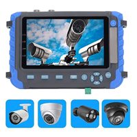 Testeur de caméra de sécurité 5MP 4-en-1 AHD TVI CVI CVBS avec moniteur TFT-LCD 5 pouces, batterie 18650, audio RS485, accessoires de caméra CCTV ET-IV8C