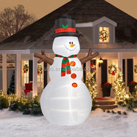 Modelo Inflable Gigante de Santa Claus para Decoración de Fiestas, Centros Comerciales y Publicidad Navideña