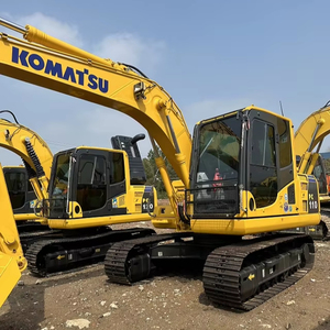 Excavatrices Komatsu d'occasion certifiées CE, modèles PC128US-8, PC138US-2, PC110, avec moteur, pompe et boîte de vitesses d'origine japonaise incluses. - Product Image 4