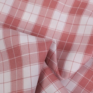 Phổ Biến Dệt Scotland Sọc Sọc Polyester Spandex Tr Sợi Nhuộm Kiểm Tra Căng Vải Cho Quần Áo Sơ Mi Và Váy - Product Image 2