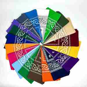 ผ้าโพกหัวสำหรับผู้หญิงพิมพ์ลายตามสั่งดีไซน์แบบกำหนดเองเวลาการผลิตที่รวดเร็วสมบูรณ์แบบ - Product Image 1