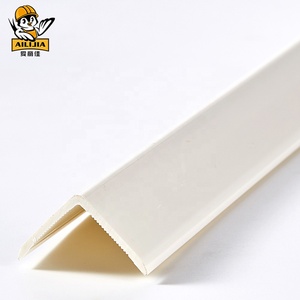 Tiras de Borde de Cerámica <span class=keywords><strong>PVC</strong></span> Blancas, Piezas Decorativas <span class=keywords><strong>para</strong></span> Esquinas de Azulejos - Product Image 1