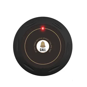 Pager system restaurant call button and waterproof watch waiter calling system waitress call button for restaurant hotel cafe