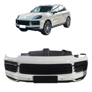 Pare-chocs avant pour <span class=keywords><strong>Cayenne</strong></span>, en ABS, fixation par boulons, version sport, noir, ajustement universel, garantie 1 an - Product Image 1