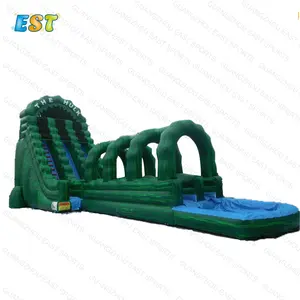 China lake adults commercial cheap big inflatable park backyard inflatable water slip and slide for sale