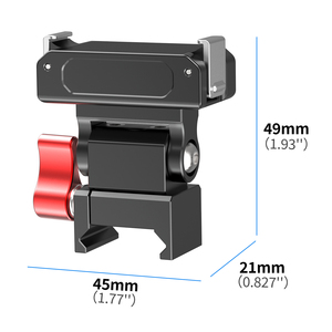 Soporte Magnético Universal de Liberación Rápida para Montaje en Riel NATO 360 °   Giratorio 180 °   Rótula de Inclinación con Amortiguación para Jaulas DSLR y Gimbals para DJI Action - Product Image 6