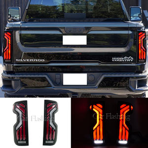 Feux arrière LED pour <span class=keywords><strong>Chevrolet</strong></span> <span class=keywords><strong>Silverado</strong></span> 1500 2500 <span class=keywords><strong>3500</strong></span> 2019 2020 2021 <span class=keywords><strong>2022</strong></span>, ensemble de feux arrière, feu de freinage - Product Image 2