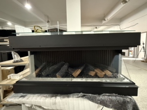 Cheminée électronique holographique LED haut de gamme de 50 pouces, à faible consommation d'énergie, faible entretien, avec simulation de flamme réglable - Product Image 2