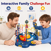Machine de jeu de train spatial personnalisable avec boule flottante, kit de montage DIY, jouet éducatif pour enfants, défi de puzzle interactif