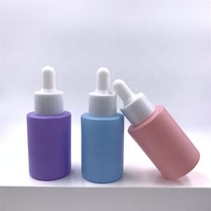 Botellas de Vidrio Esmerilado de Colores con Gotero, Personalizadas, de 20ml, 30ml y 50ml, Estilo Macaron, para Aceites Esenciales y Sueros - Product Image 6