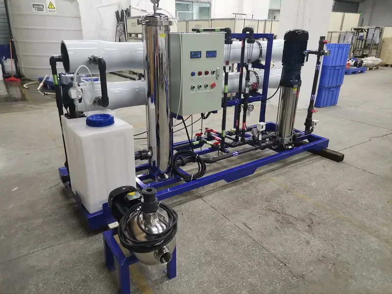Sistema de purificación de agua subterránea, máquina de desalinización de agua de riego agrícola, precio de planta de desalinización, 3000L/H
