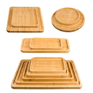 Plateaux de présentation pour pain, plateaux de présentation pour tartes aux œufs, plateaux alimentaires en bois, plateaux de présentation pour sushis, plateaux de présentation pour pâtisseries chinoises - Product Image 3