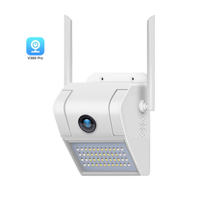 กล้องติดผนัง <span class=keywords><strong>V380</strong></span> <span class=keywords><strong>Pro</strong></span> 1080P แบบ LED กันน้ำ สำหรับภายนอกอาคาร พร้อมระบบมองเห็นในเวลากลางคืน บันทึกภาพลงคลาวด์ และคุณสมบัติไร้สายผ่าน Wifi - Product Image 1
